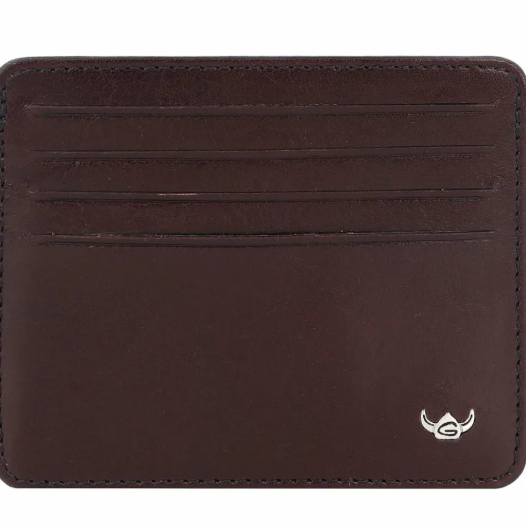 Golden Head Visitenkartenetuis<Colorado Kreditkartenetui RFID Schutz Leder 10 cm bordeaux