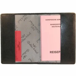 Golden Head Ausweisetuis<Colorado Reisepassetui RFID Leder 10 cm schwarz