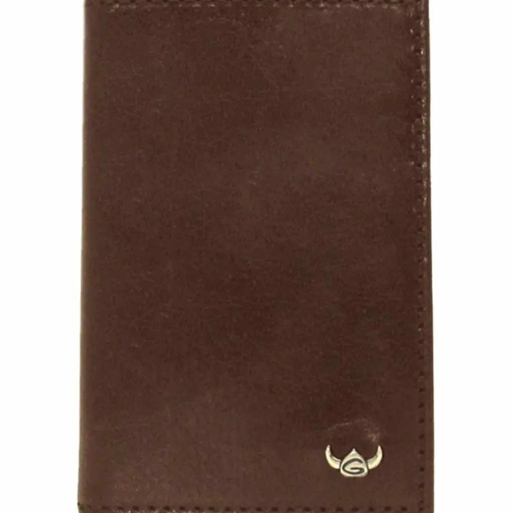 Hot Golden Head Colorado RFID Protect Kreditkartenetui Leder 7 cm tabacco