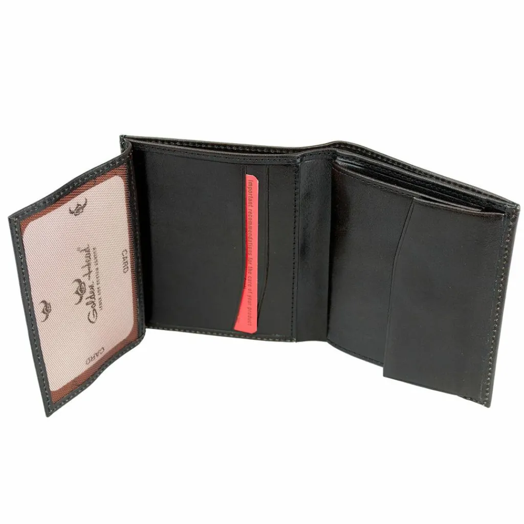 Golden Head Herrengeldbörsen Hochformat<Colorado RFID Protect Geldbörse Leder 8,5 cm tabacco