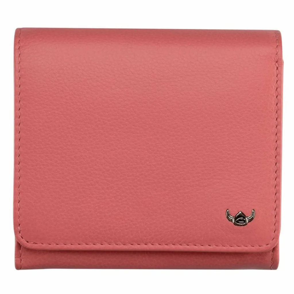 Hot Golden Head Madrid Geldbörse RFID Schutz Leder 10 cm koralle
