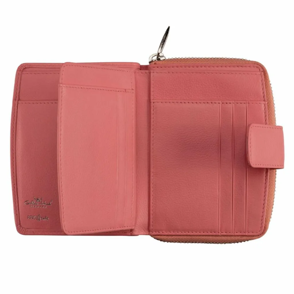 Damen Golden Head Madrid Geldbörse RFID Schutz Leder 12 cm