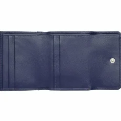 Golden Head Damengeldbörsen Querformat<Madrid Geldbörse RFID Leder 10,5 cm blau