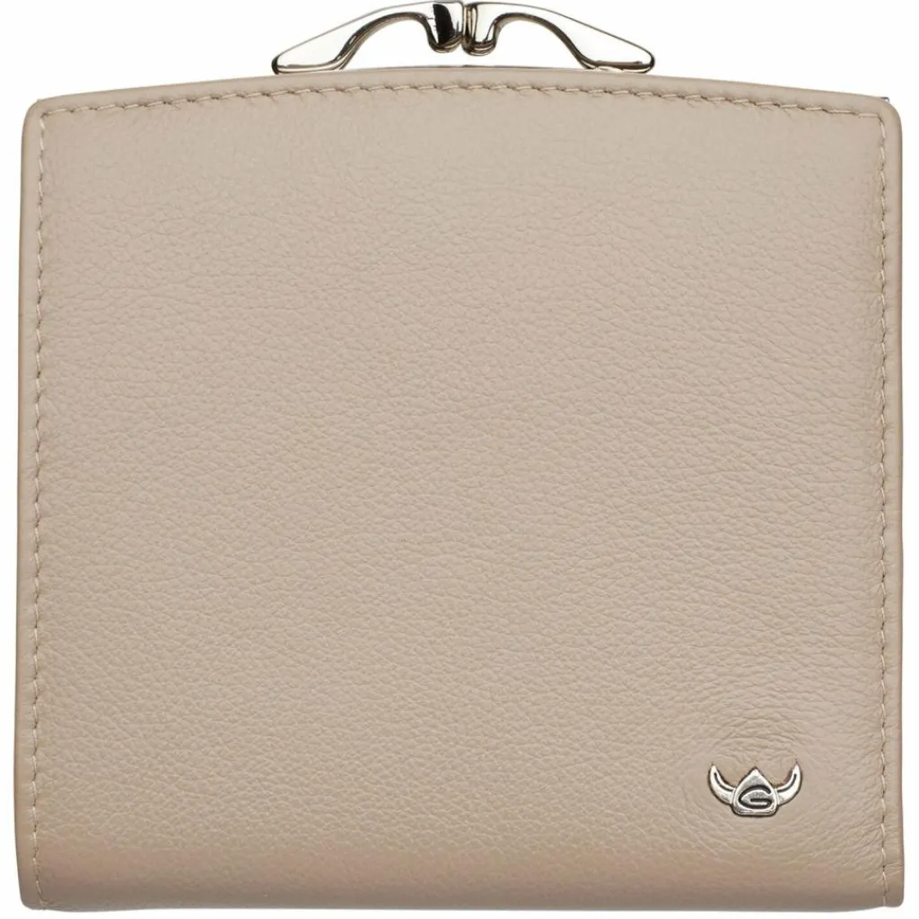 Golden Head Damengeldbörsen Querformat<Madrid Geldbörse RFID Leder 10 cm taupe