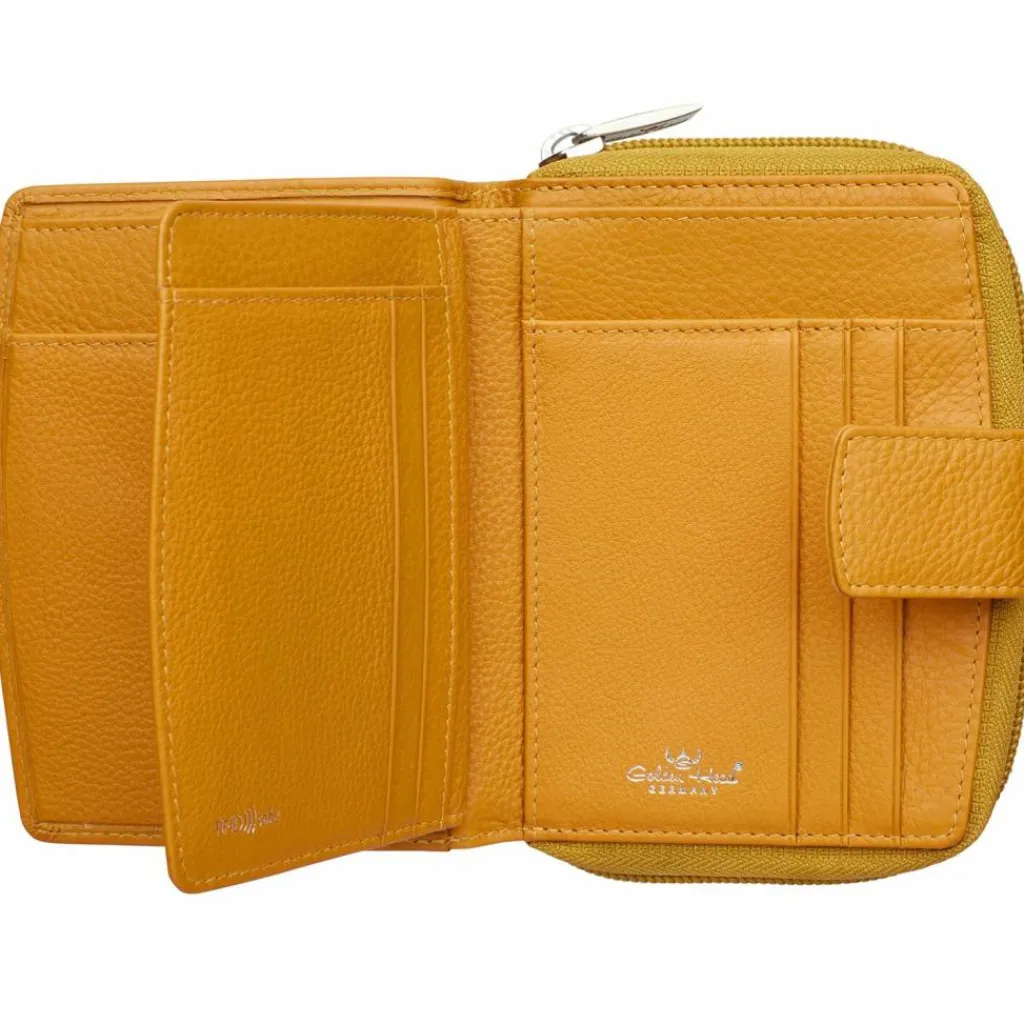 Damen Golden Head Madrid Geldbörse RFID Leder 12,5 cm