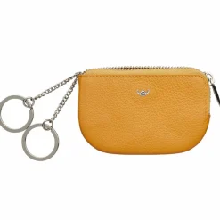 Golden Head Madrid Schlüsseletui RFID Leder 10,5 cm senfgelb