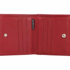 New Golden Head Polo Geldbörse RFID Leder 10 cm rot