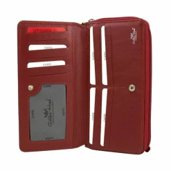 Damen Golden Head Polo Geldbörse Leder 19 cm