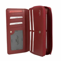 Damen Golden Head Polo Geldbörse Leder 19 cm