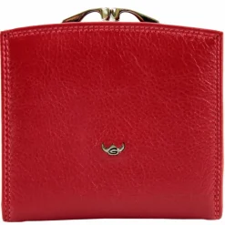 Golden Head Damengeldbörsen Querformat<Polo Geldbörse RFID Leder 10 cm rot