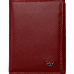 Best Golden Head Polo Geldbörse RFID Schutz Leder 8 cm rot