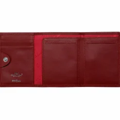 Best Golden Head Polo Geldbörse RFID Schutz Leder 8 cm rot