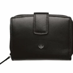 Discount Golden Head Polo Geldbörse RFID Schutz Leder 12 cm schwarz