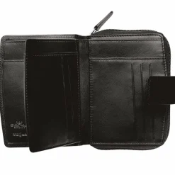 Discount Golden Head Polo Geldbörse RFID Schutz Leder 12 cm schwarz