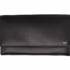 Damen Golden Head Polo Geldbörse RFID Leder 17 cm