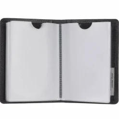 Hot Golden Head Polo Kreditkartenetui RFID Leder 7 cm schwarz