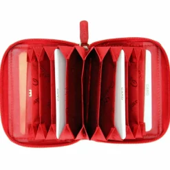 Golden Head Visitenkartenetuis<Polo Kreditkartenetui RFID Leder 10 cm rot