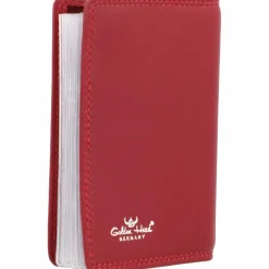 Golden Head Polo Kreditkartenetui RFID Leder 7 cm rot