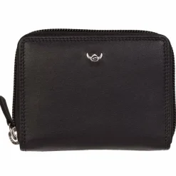 Golden Head Polo Kreditkartenetui RFID Leder 10 cm schwarz