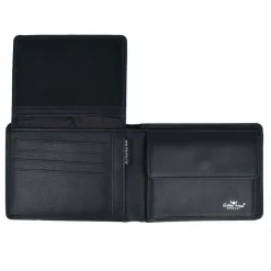 Golden Head Herrengeldbörsen Querformat<Polo RFID Geldbörse Leder 12 cm black