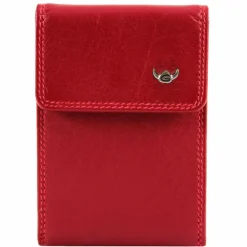Golden Head Visitenkartenetuis<Polo RFID Kreditkartenetui Leder 12 cm rot