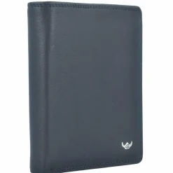 Golden Head Herrengeldbörsen Hochformat<Polo RFID Protect Geldbörse Leder 9 cm schwarz