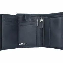 Golden Head Herrengeldbörsen Hochformat<Polo RFID Protect Geldbörse Leder 9 cm schwarz