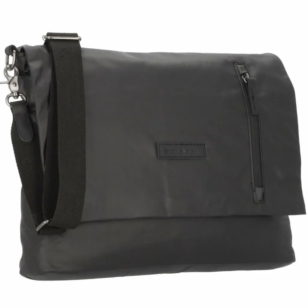 Greenburry Messenger Bags|Laptoptaschen<Aviator Messenger 39 cm Laptopfach black