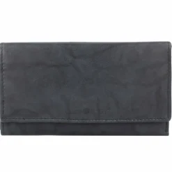 Greenburry Damengeldbörsen Querformat<Basic Geldbörse RFID Leder 17 cm nightblue