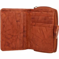 Damen Greenburry Basic Geldbörse RFID Leder 9 cm