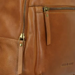 Greenburry Lederrucksäcke|City Rucksäcke<Colombiana City Rucksack Leder 38 cm nougat