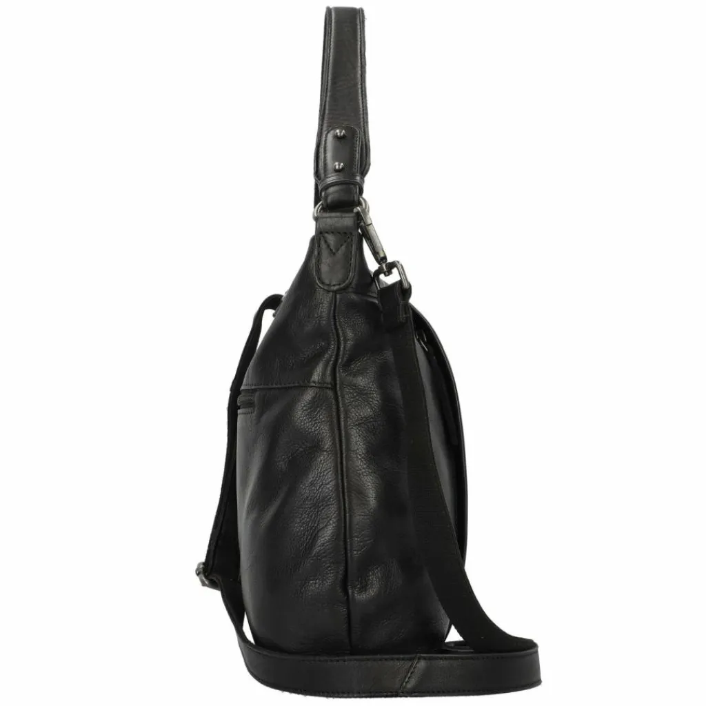 Best Greenburry Colombiana Schultertasche Leder 31 cm black