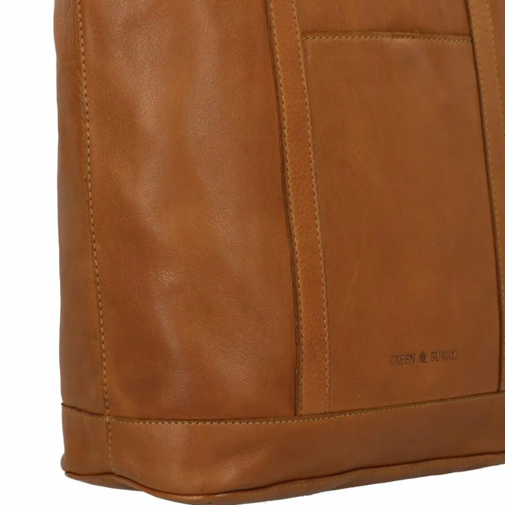 Greenburry Colombiana Schultertasche Leder 30 cm
