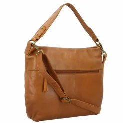 Greenburry Schultertaschen<Colombiana Schultertasche Leder 31 cm nougat