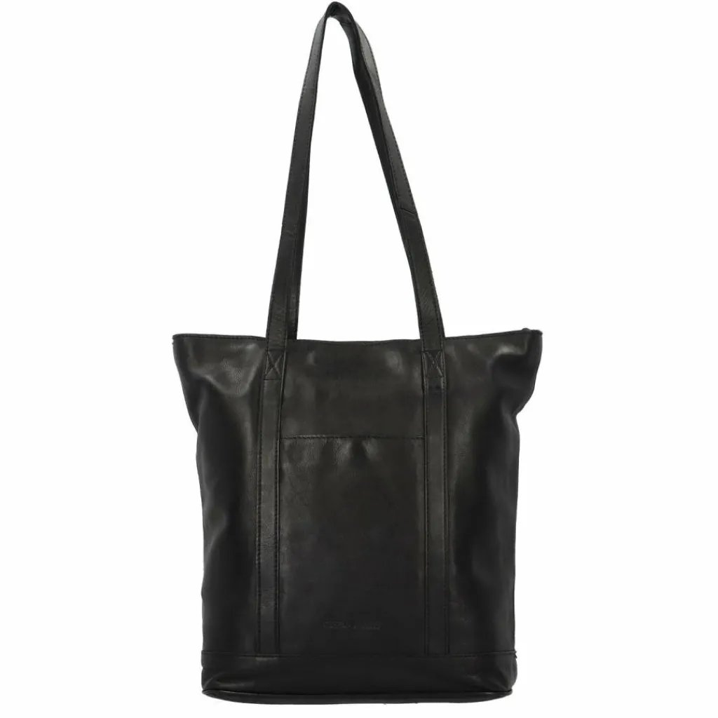 Best Greenburry Colombiana Schultertasche Leder 30 cm black