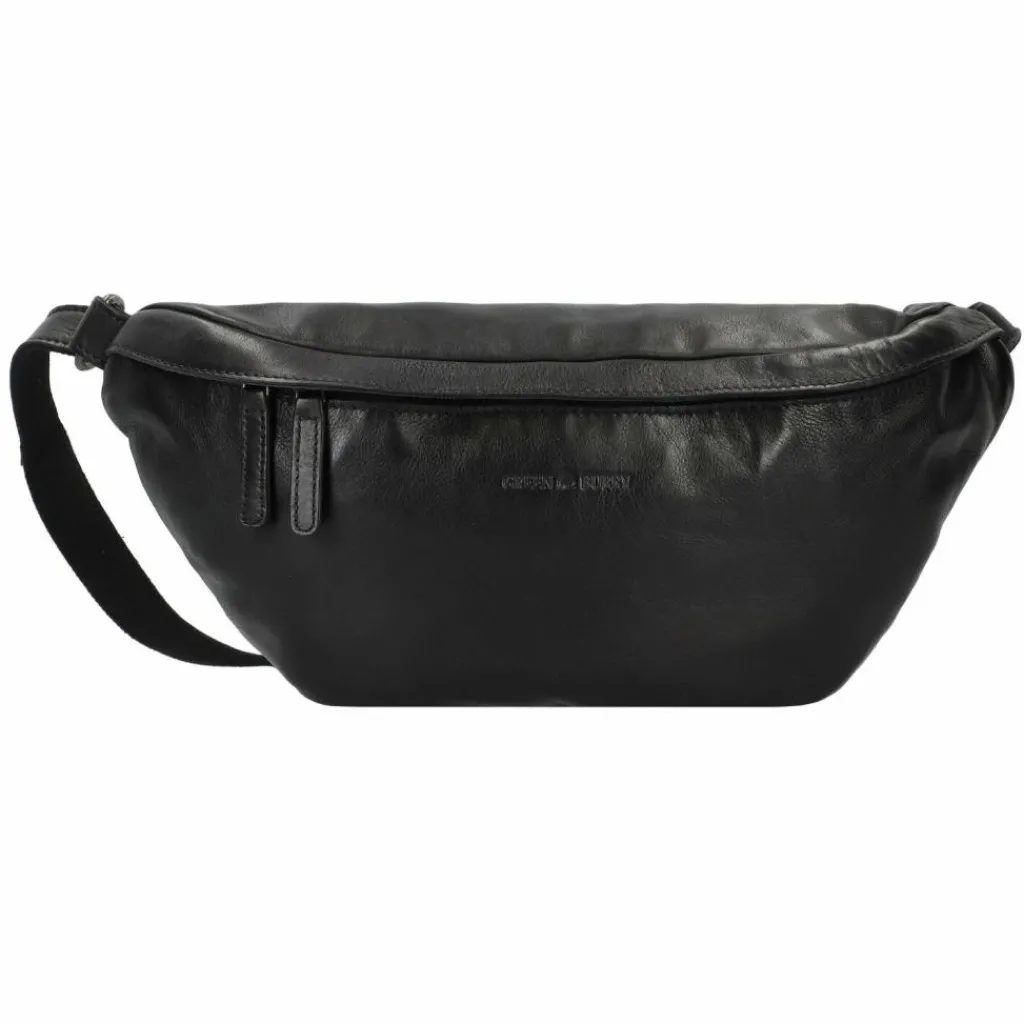 Greenburry Umhängetaschen<Colombiana Umhängetasche Leder 39 cm black