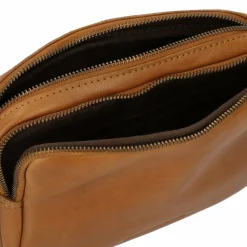 Greenburry Umhängetaschen<Colombiana Umhängetasche Leder 21 cm nougat