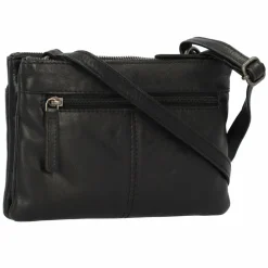 Greenburry Umhängetaschen<Colombiana Umhängetasche Leder 23 cm black
