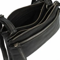 Greenburry Umhängetaschen<Colombiana Umhängetasche Leder 23 cm black