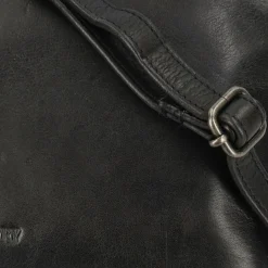 Outlet Greenburry Colombiana Umhängetasche Leder 26 cm black