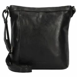 Discount Greenburry Colombiana Umhängetasche Leder 25 cm black