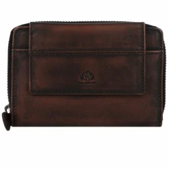 Damen Greenburry Destressed Geldbörse RFID Schutz Leder 13.5 cm