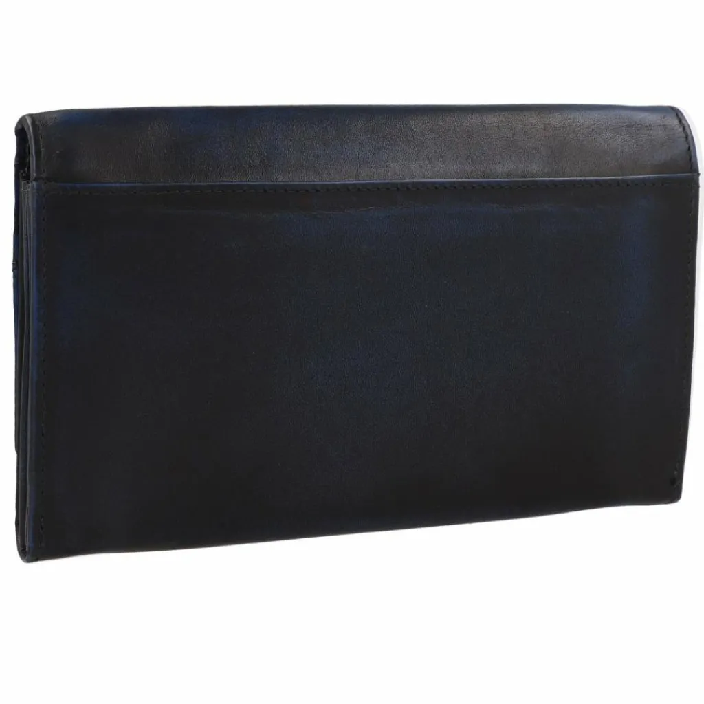 Online Greenburry Destressed Geldbörse RFID Schutz Leder 18.5 cm navy blue