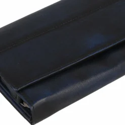 Online Greenburry Destressed Geldbörse RFID Schutz Leder 18.5 cm navy blue