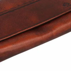 Discount Greenburry Destressed Geldbörse RFID Schutz Leder 18.5 cm rusty orange