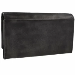 New Greenburry Destressed Geldbörse RFID Schutz Leder 18.5 cm silver grey