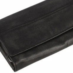 New Greenburry Destressed Geldbörse RFID Schutz Leder 18.5 cm silver grey