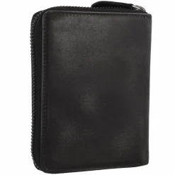 Damen Greenburry Destressed Geldbörse RFID Schutz Leder 13 cm