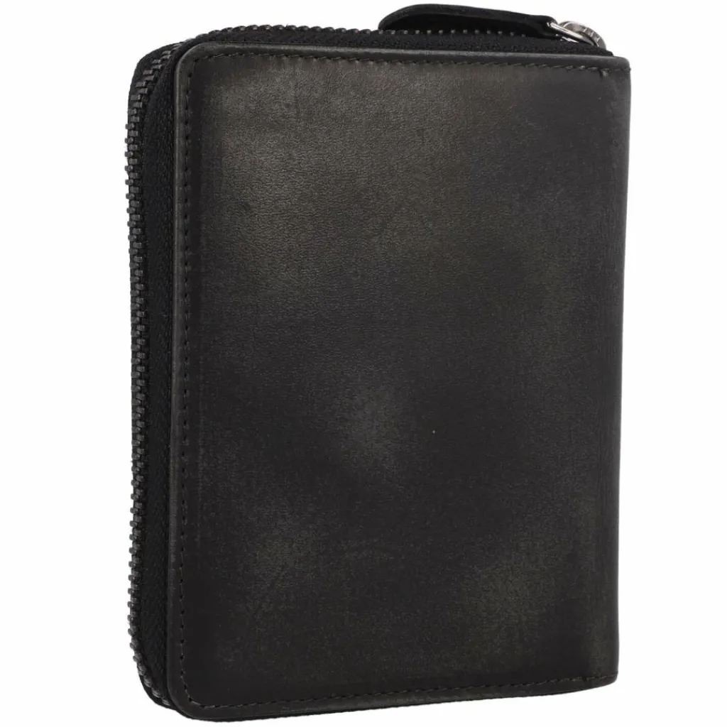 Damen Greenburry Destressed Geldbörse RFID Schutz Leder 13 cm