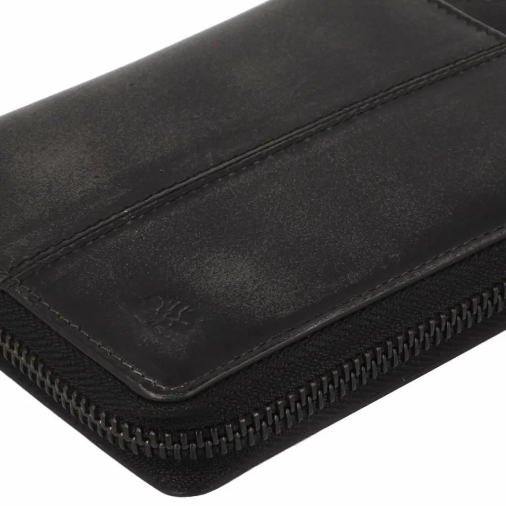 Damen Greenburry Destressed Geldbörse RFID Schutz Leder 13 cm